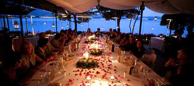 Wedding receptions on St. Julius Island: best shots of latests events!