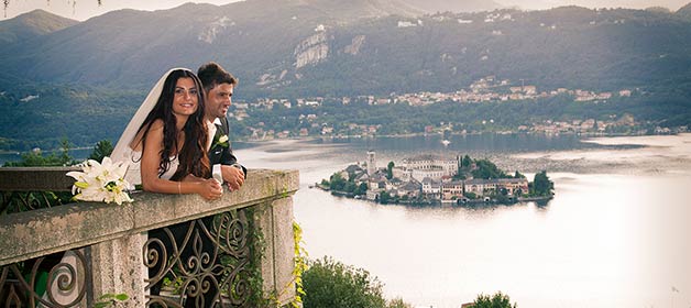 Wedding on Lake Orta