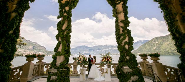 Getting married on Lake Como