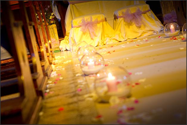 wedding at church of Santa Maria in Celsano