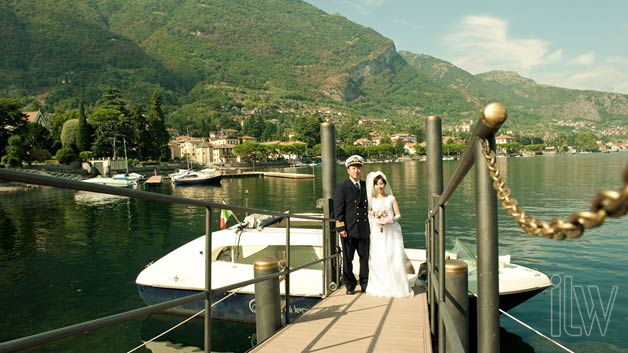 A Star Wars ceremony at Villa del Balbianello