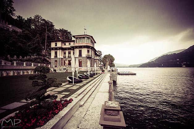 French wedding on lake como Casta diva resort como