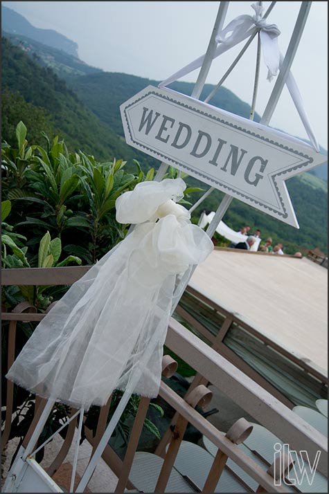 wedding reception in Malcesine