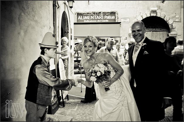 civil ceremony at Palazzo dei Capitani in Malcesine