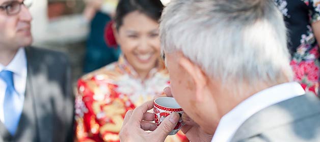 A Chinese wedding on Lake Orta