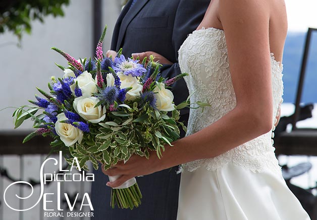 country chic bridal bouquet