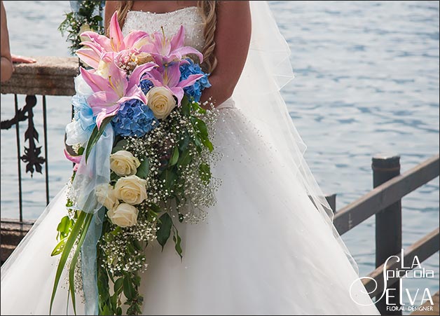bridal bouquet Villa Bossi