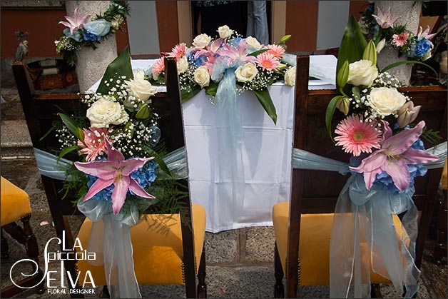 floral decoration lake Orta Italy