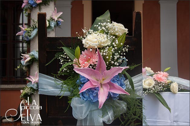 floral decoration lake Orta Italy