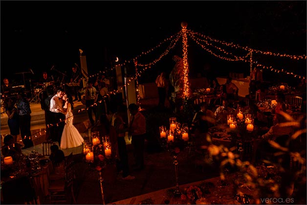 wedding reception at Villa Cernobbio