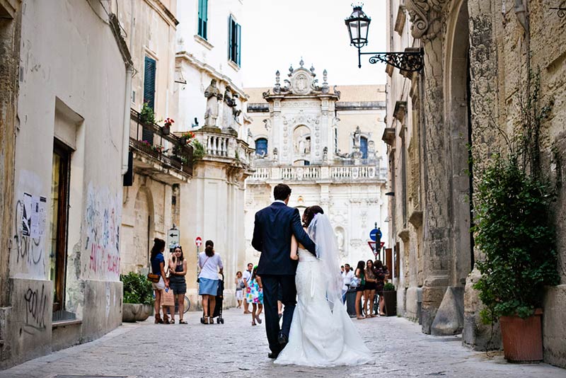 Candice & Aaron's wedding in Lecce, Apulia