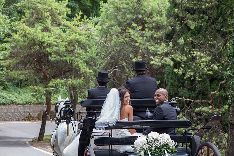 Maike and Vinod's wedding in Gardone Riviera, Lake Garda