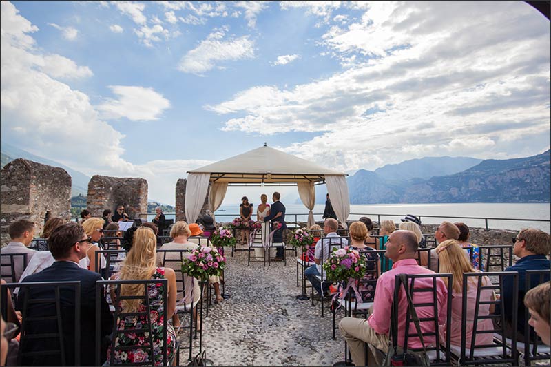 Kathy and Martii's wedding in Malcesine