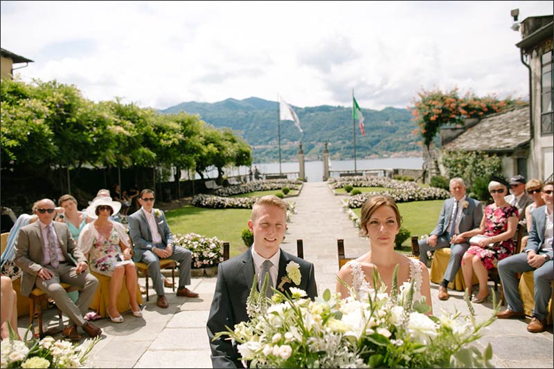 Jessica and Paul's wedding on Lake Orta