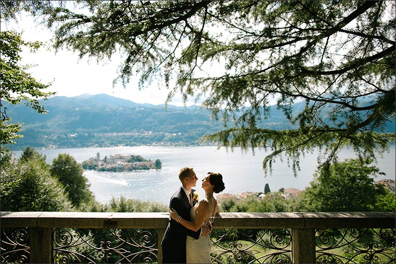 Jessica and Paul's wedding on Lake Orta