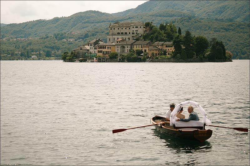 Jessica and Paul's wedding on Lake Orta