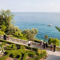 Katherine and Alexander » summer solstice on Isola del Garda