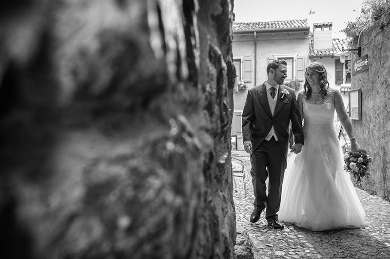 Gemma and Peter's wedding in Malcesine