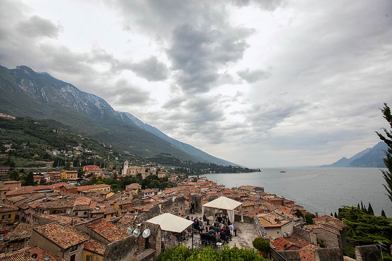 Gemma and Peter's wedding in Malcesine