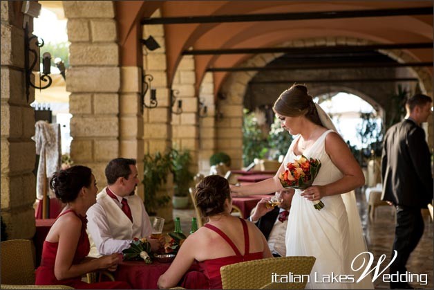 civil ceremony on Lake Garda
