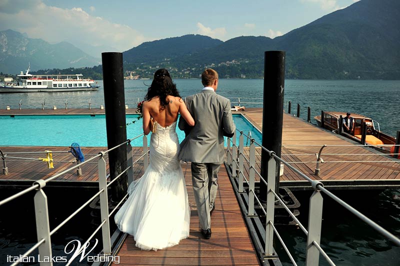 Jessica and Greg's wedding on Lake Como