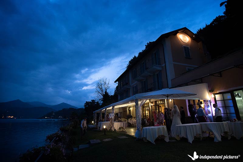 Alyson and Leigh's wedding on Lake Orta