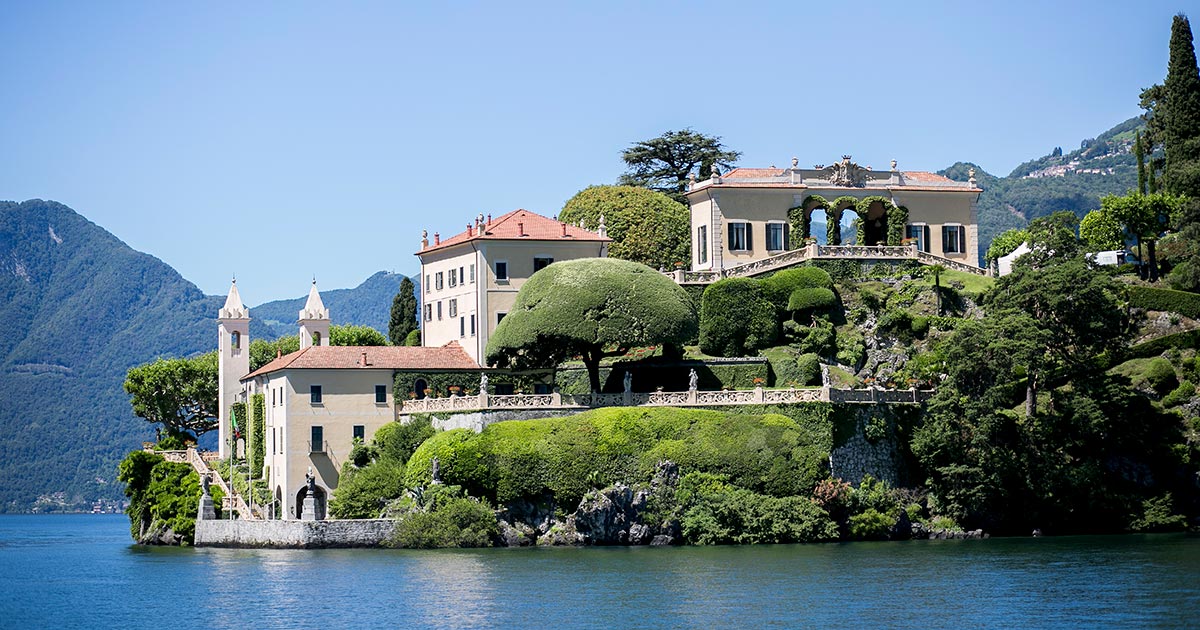 Villa del Balbianello in Lake Como