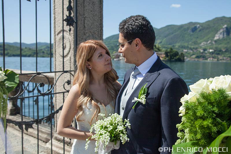 Elisa and Pietro' wedding on Lake Orta