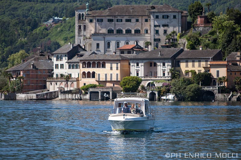 Elisa and Pietro' wedding on Lake Orta