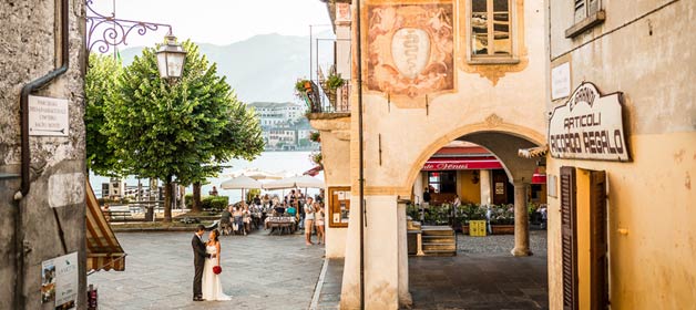 Splendid Lake Orta in Wedding Photography