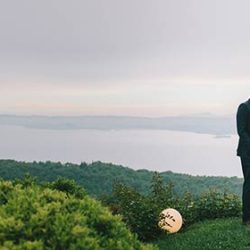 A romantic wedding on Lake Garda