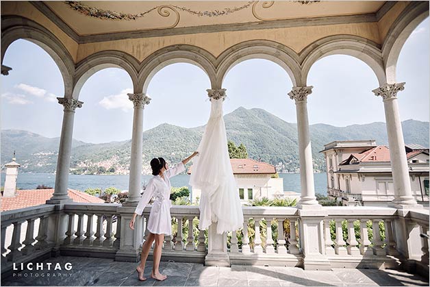 A joyful wedding on Lake Como and its amazing Villa del Babianello