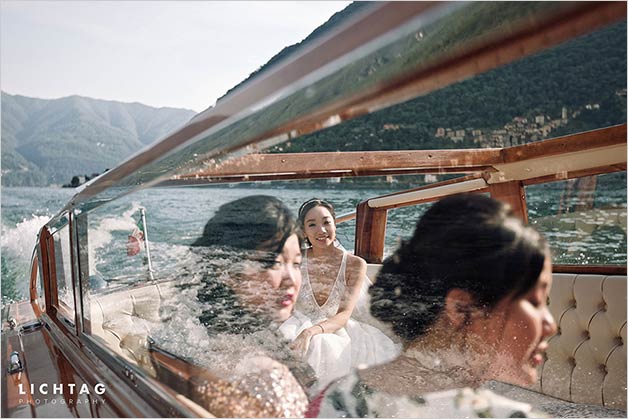 joyful wedding on Lake Como and its amazing Villa del Babianello