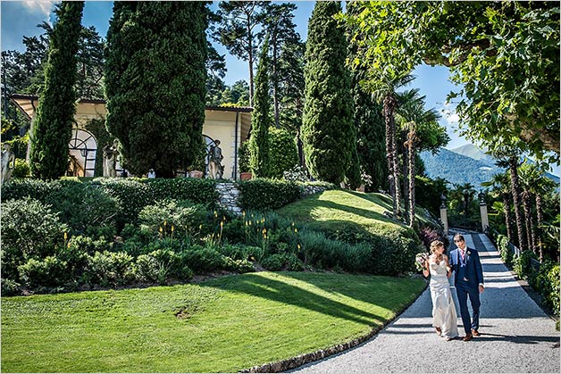 Family Style Wedding on Lake Como