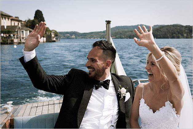 Romantic Lake Orta for a Sunny Wedding by the shores
