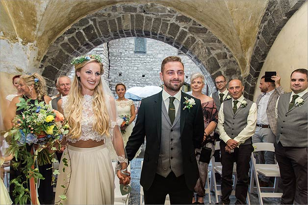 Wedding ceremony in Ossuccio lake Como