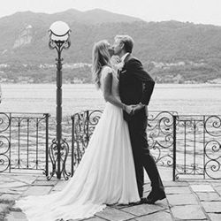 From Sweden to Lake Orta for a romantic ceremony at Villa Gippini