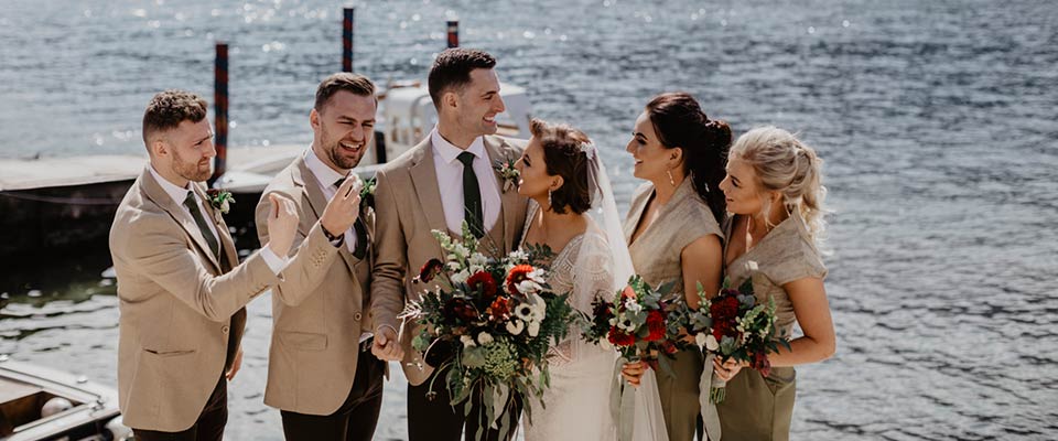A chic wedding on Lake Maggiore in Spring