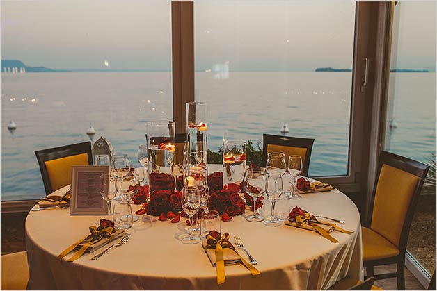 Wedding party in Gardone Riviera lake Garda