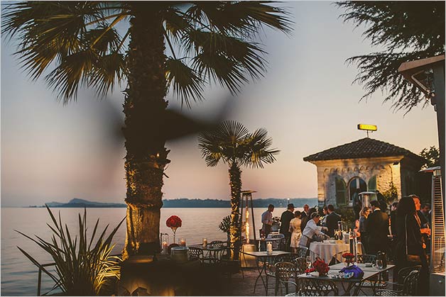 Wedding party in Gardone Riviera lake Garda