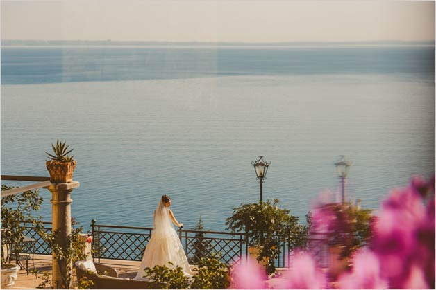 Autumn wedding on Lake Garda