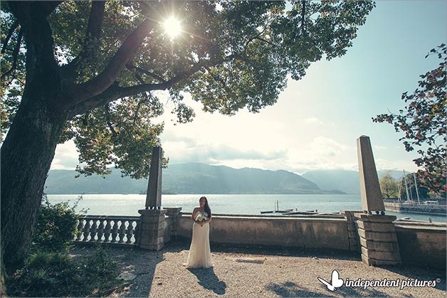 A spring Elope on Lake Maggiore | Wedding ceremony at Villa Giulia