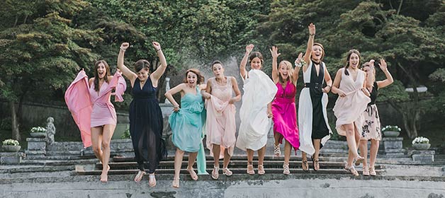 A refined and fun wedding in Villa Muggia