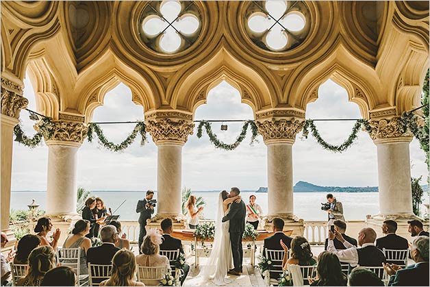 Isola del Garda wedding ceremony