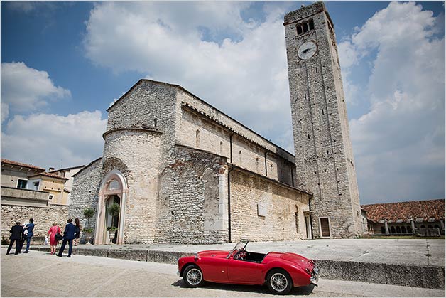 Pieve San Giorgio church in Valpolicella vineyards
