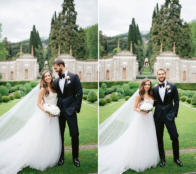 Chic wedding Villa d'Este lake Como