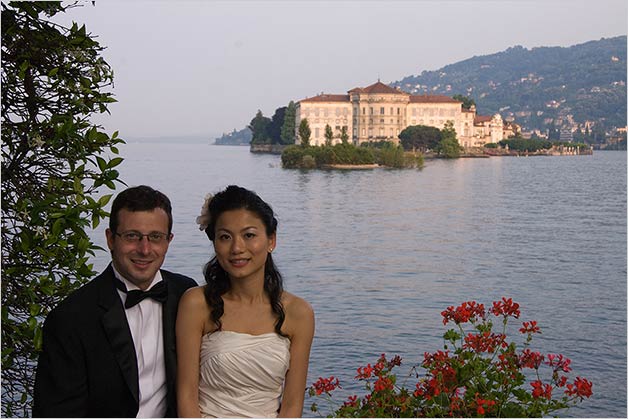 Wedding reception on Isola Pescatori