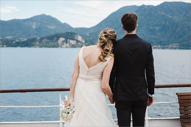wedding photos on Lake Maggiore