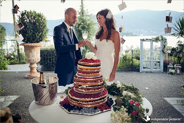 Wedding reception at Villa Rusconi in Pallanza