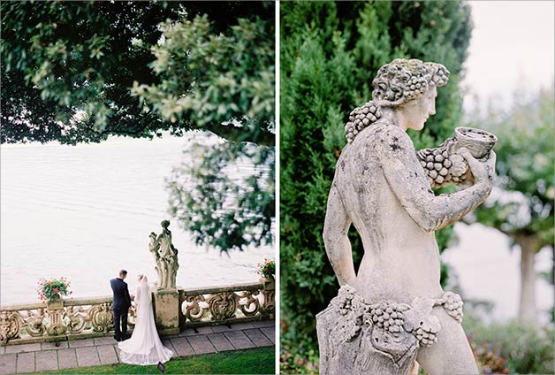elegant wedding in Villa del Balbianello